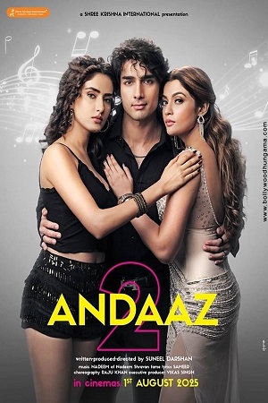 Download Andaaz 2 (2025) Hindi Line Full Movie 480p [500MB] | 720p [1.1GB] | 1080p [2.4GB] HDTC