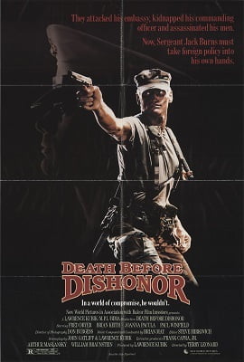 Download Death Before Dishonor (1987) Dual Audio {Hindi-English} 720p [500MB] HEVC BluRay