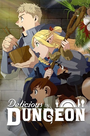 Download Delicious in Dungeon (Season 1) Multi Audio {Hindi-English-Japanese} Anime Series 480p 720p & 1080p WEB-DL