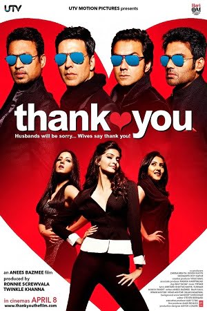 Download Thank You (2011) Hindi Full Movie BluRay 480p [400MB] | 720p [1.2GB] | 1080p [3.8GB]